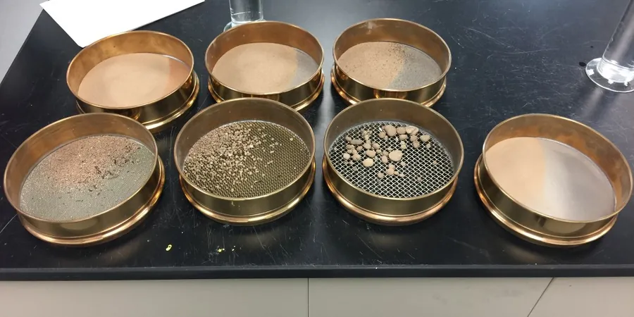 Grain Size Analysis (Sieve + Hydrometer) in Gisborne